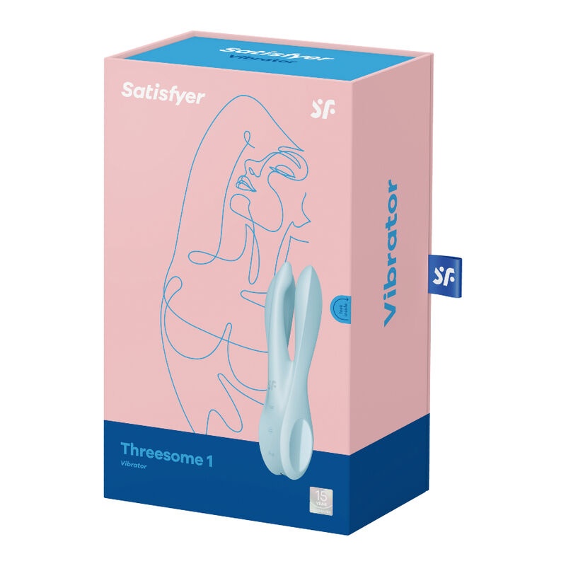 Vibrator cu 3 brate flexibile Satisfyer Threesome1 - 12 moduri de vibratie