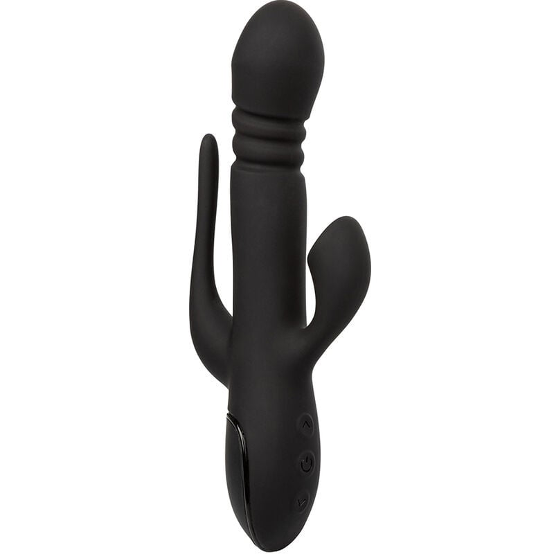 Vibrator cu 3 functii CALEXOTICS Triple Euphoria BLACK - 2 | YEO