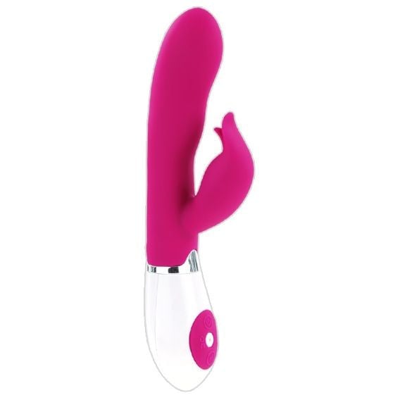 Vibrator cu stimulator clitoridian Pretty Love Felix 20cm - 1 | YEO