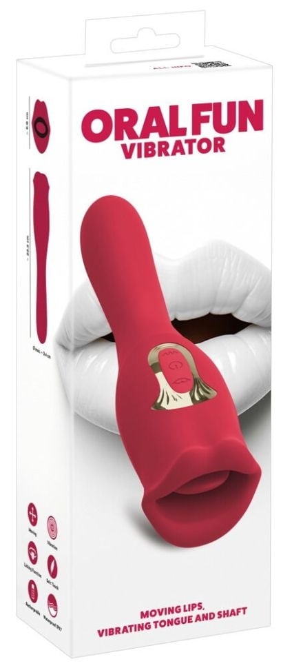 Vibrator multifunctional Oral Fun Vibrator 22cm