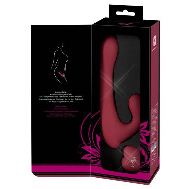 Vibrator rabbit rotativ cu 2 motoare Javida Rotating Rabbit Vibrator (20.6cm) - 1 | YEO