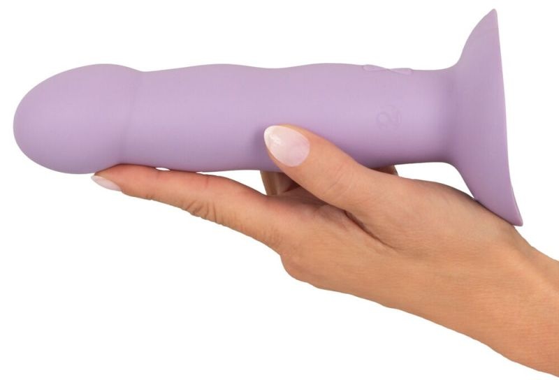 Vibrator Silicon Heart Guy Purple 19.5cm - 2 | YEO