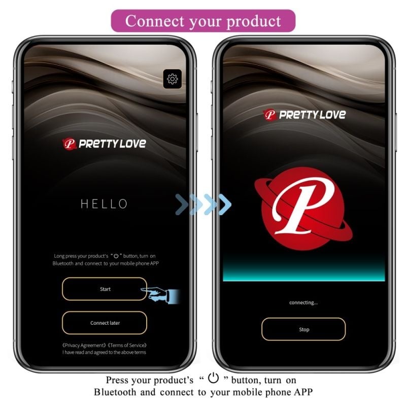 Vibrator Smart App Pretty Love Shey