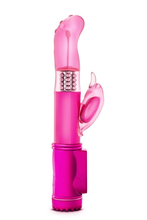 Vibratorul rabit SEXY THINGS DANCING DOLPHIN FUCHSIA 22,8 cm