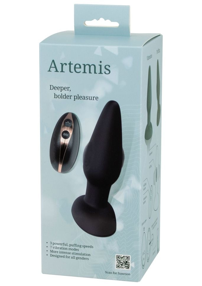 Artemis Pulsating Buttplug (14,5 cm) in SexShop KUR Romania