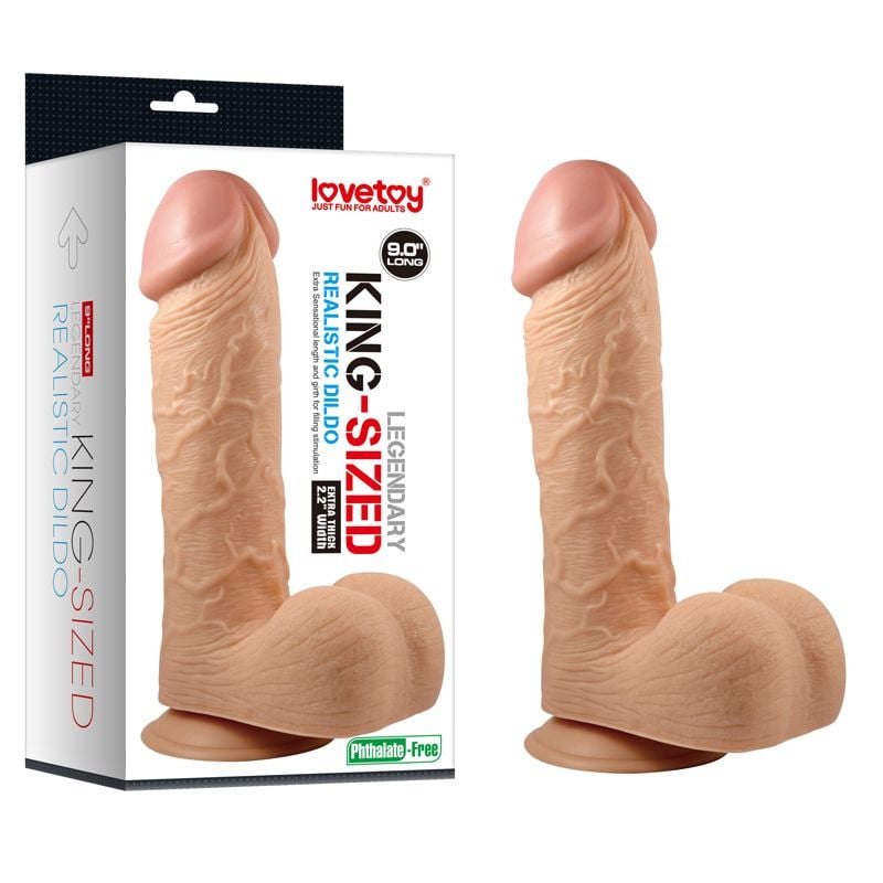 Dildo extra mare Legendary King-sized Realistic Dildo 23 x 5.5cm