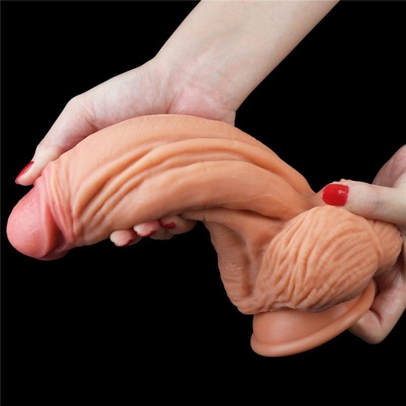 Dildo Monster 10 Dual-Layered Silicone Nature Cock (24.5cm x 6,8cm) - 1 | YEO