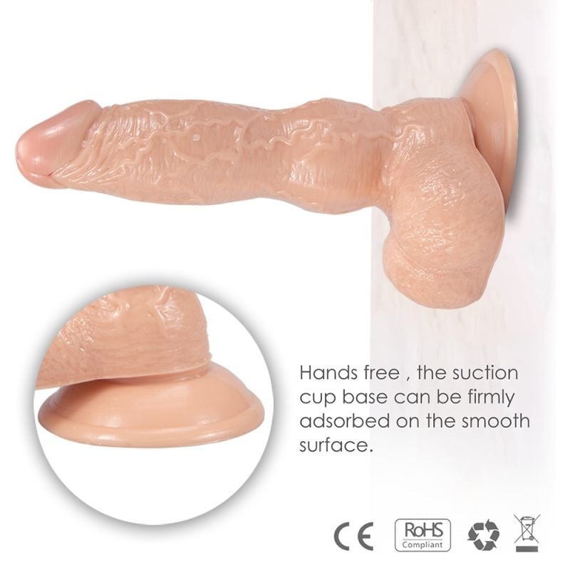 Dildo Realist Trent, skin (20cm) - 1 | YEO