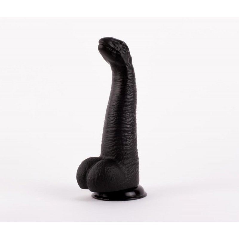 Dildo unic in forma de dinozaur cu testicule stimulatoare X-MEN David\'s 12.4