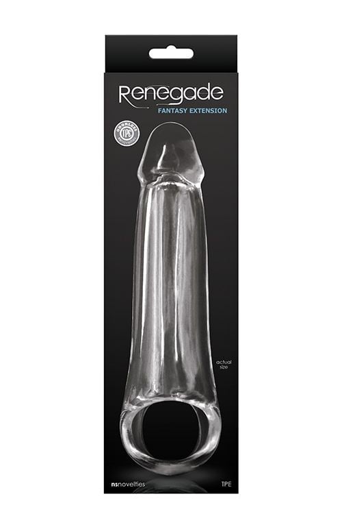 Extenisie transparenta RENEGADE FANTASY EXTENSION LG CLEAR 23.3cm