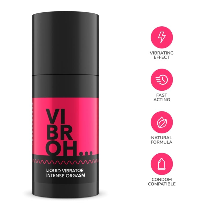 Gel intim ultra-stimulant cu efect de vibrare Vibroh, Stimulating gel (15 ml)