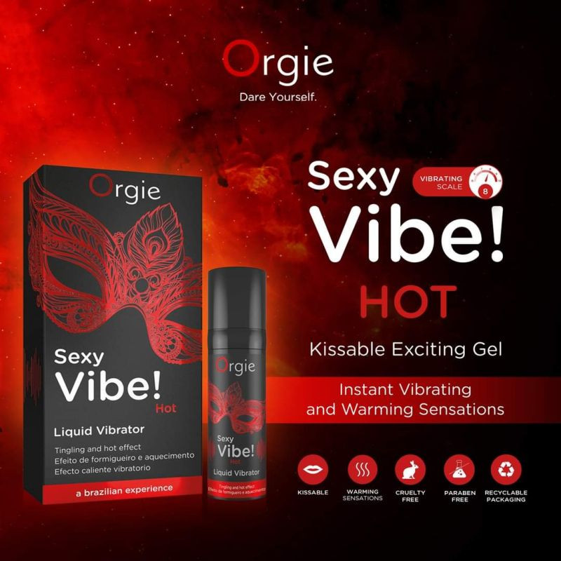 Gel stimulant Sexy Vibe! HOT Kissable Exciting Gel 15ml