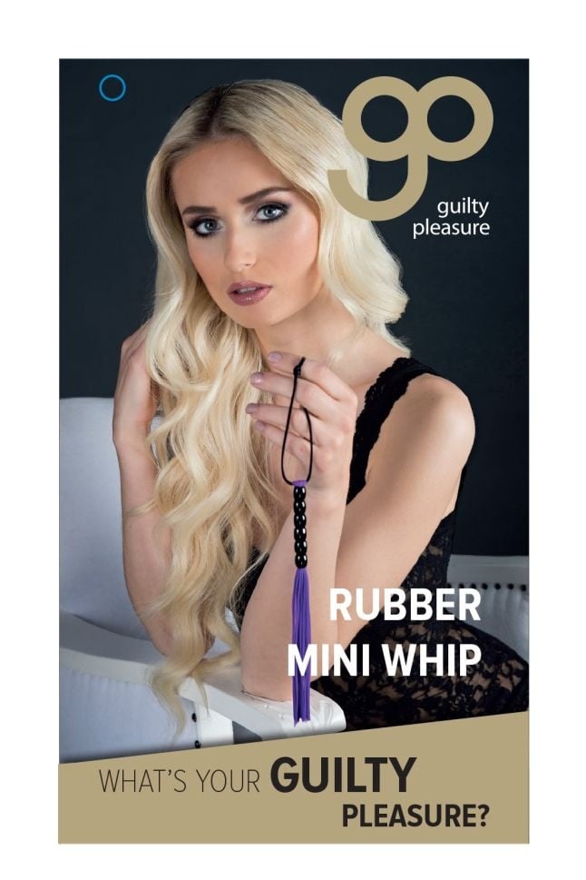 GP RUBBER MINI WHIP PURPLE - 2 | YEO