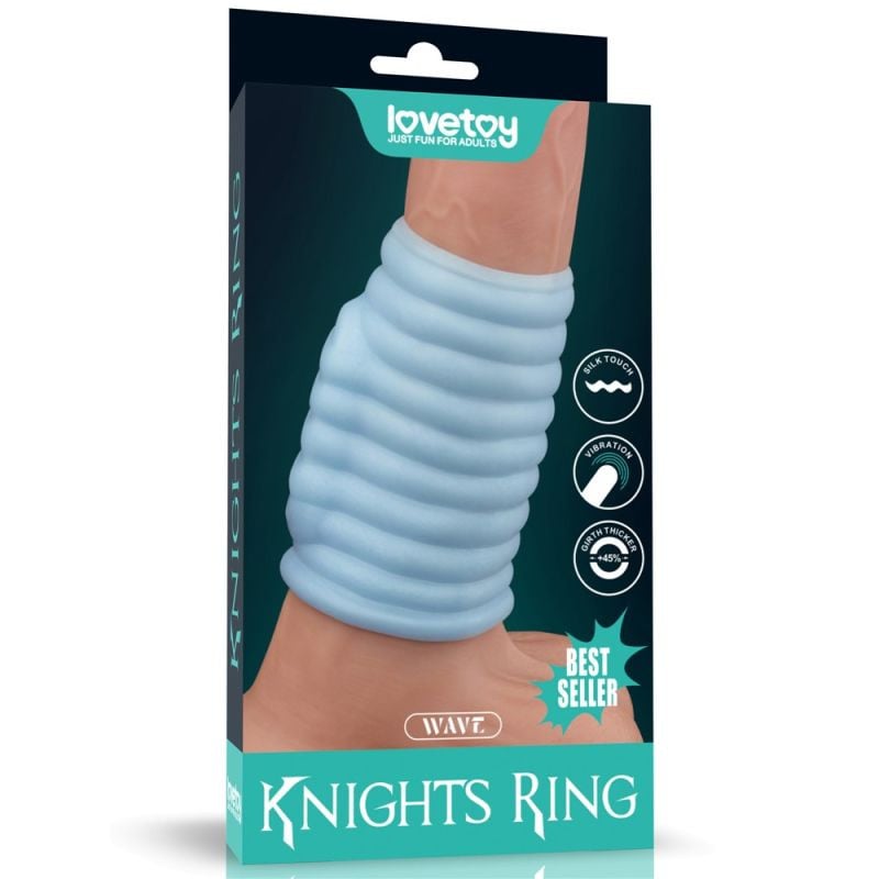 Inel erectie cu vibratii VIBRATING WAVE KNIGHTS RING