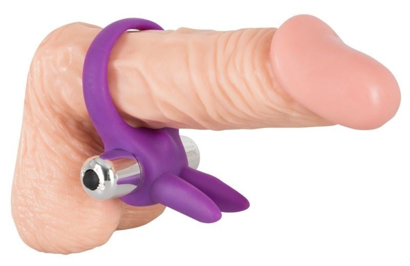 Inel vibrator moale si matasos Sweet Smile Vibrating Cock Ring - 2 | YEO