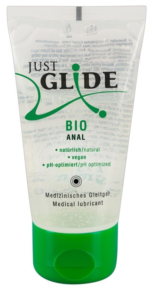 Lubrifiant organic pe baza de apa Just Glide Bio Anal 50ml - 1 | YEO