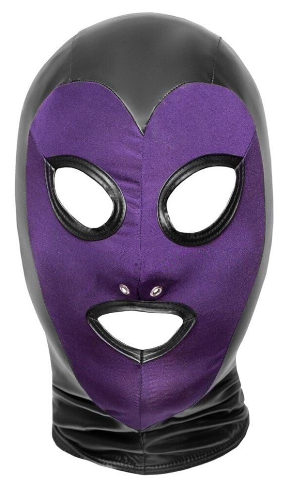 Masca de cap bicolora Bad Kitty Head Mask