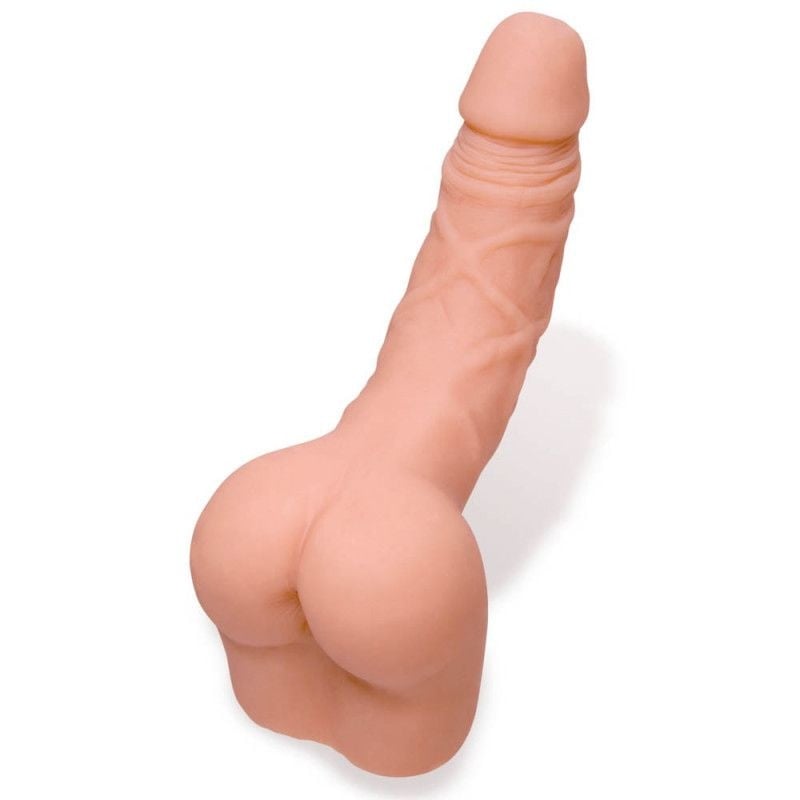 Masturbator realist sub forma penis cu fund la baza Pipedream Extreme Toyz Fuck My Cock 20.5cm