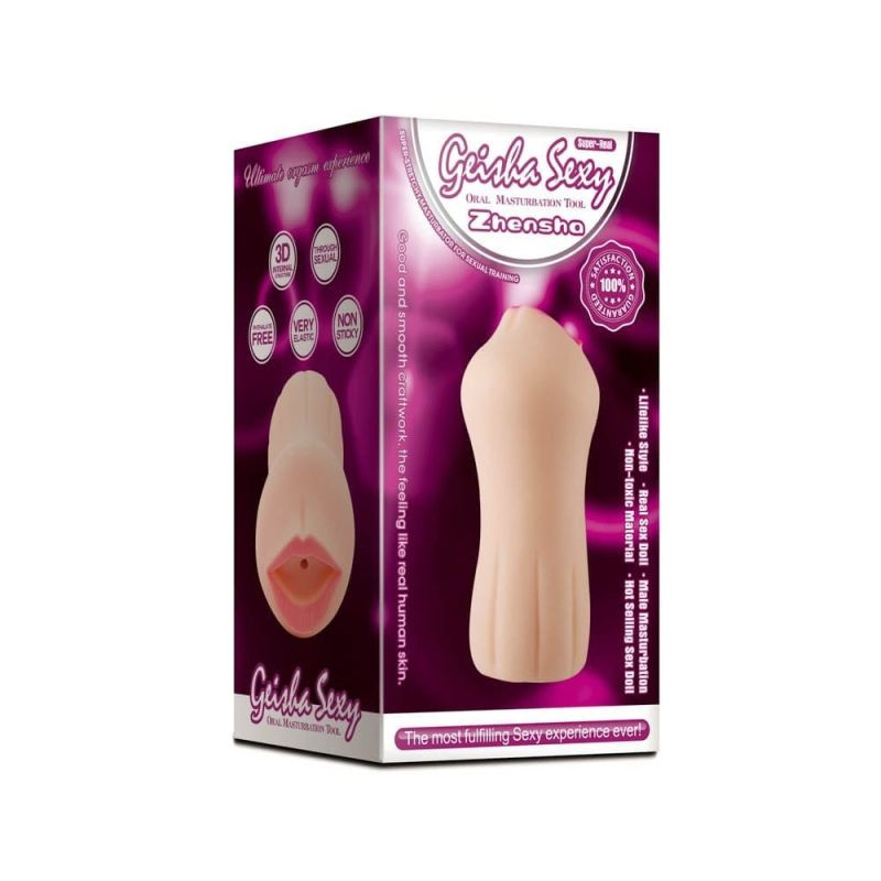 Masturbator ZhenshaZ Mouth shape pocket  in SexShop KUR Romania