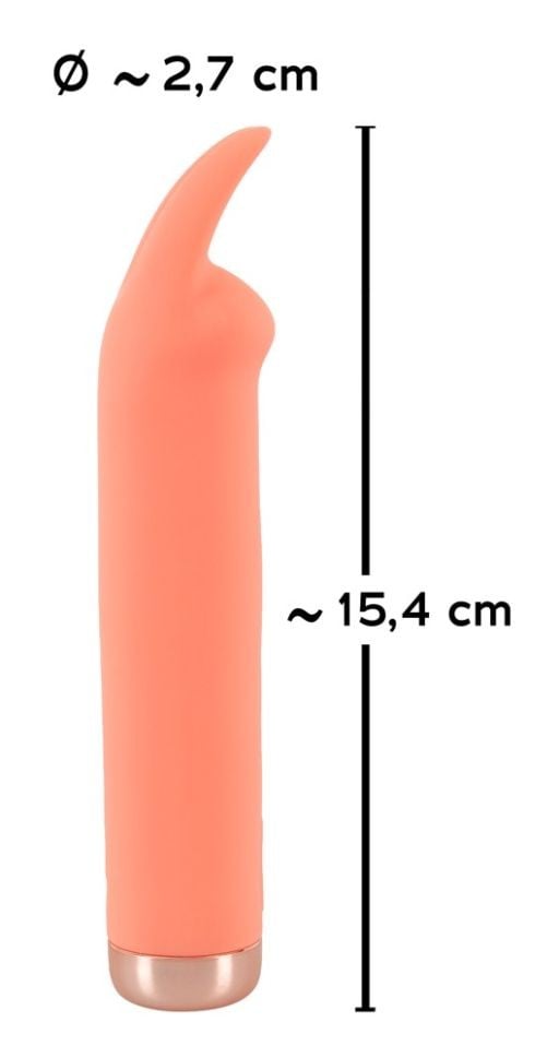 Mini vibrator pentru calatorii, cu 10 moduri de vibrati Mini Bunny Vibrator (15,4 cm) - 1 | YEO