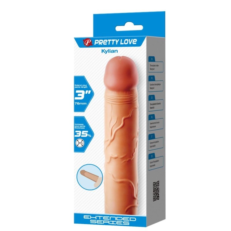 Prelungitor penis Pretty Love Kylian Prelungeste penisul cu 7,5cm