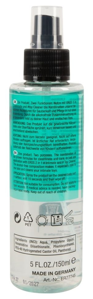 Spray curatire si ingrijire jucarii 2in1 intimate & toy cleaner, 150ml - 1 | YEO