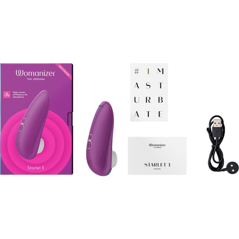 Stimulator Clitoris Womanizer STARLET 3 VIOLET - 1 | YEO