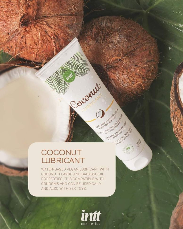 VEGAN COCONUT LUBRICANT TUBE PACK 100ML