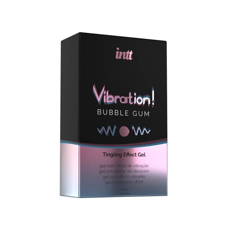 VIBRATION BUBBLE GUM 15ML - Vibrator lichid - 2 | YEO