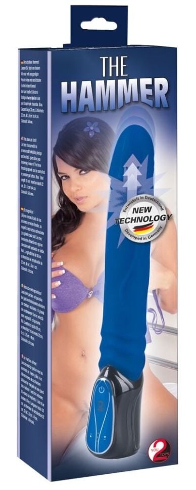 Vibrator cu Miscare Impingere The Hammer 3 viteze de impingere