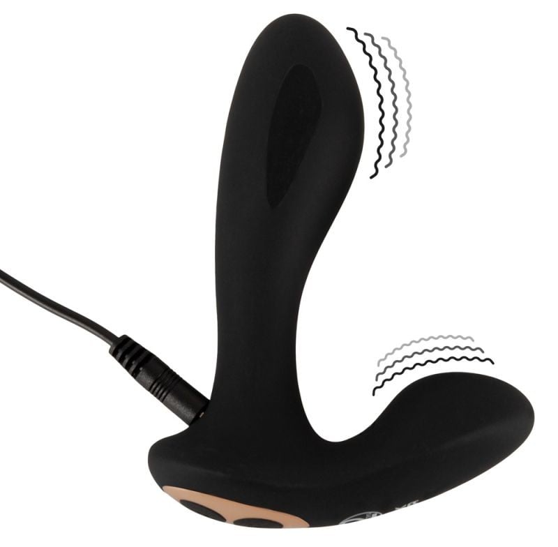 Vibrator elegant cu electrostimulare RC  in SexShop KUR Romania