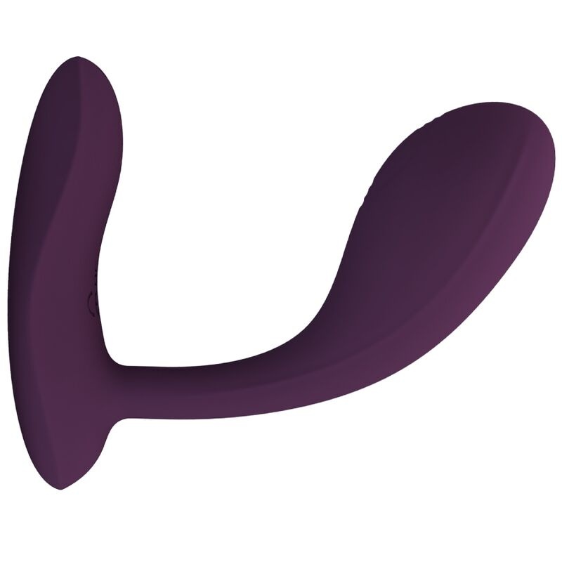 Vibrator G-Spot din silicon, cu aplicatie PRETTY LOVE BAIRD LILA - 1 | YEO