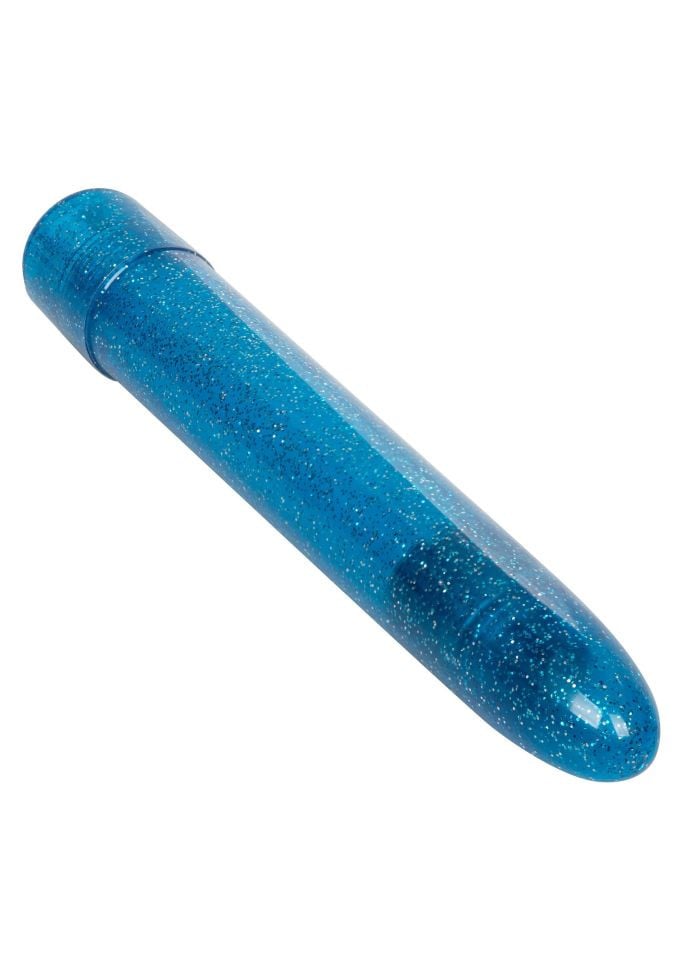 VIBRATOR Sparkle Slim Vibe, Blue (15,25 cm)