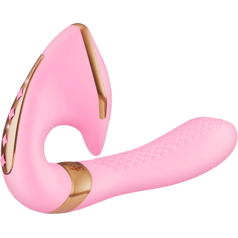 Vibrator stimulator clitoris si punct g SHUNGA - SOYO INTIMATE Pink