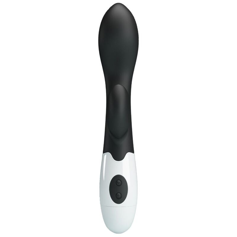 Vibrator stimulator punct G si clitoris Pretty Love - Brighty G-Spot Vibrator Negru