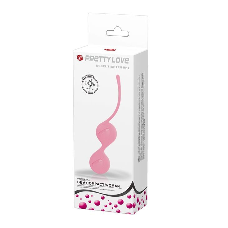 Bile Kegel din silicon Pretty Love Kegel Pink Silicon