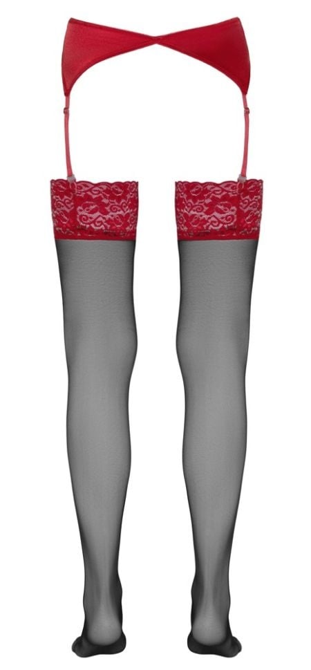 Ciorapi negri Stockings Marime XL - 2 | YEO