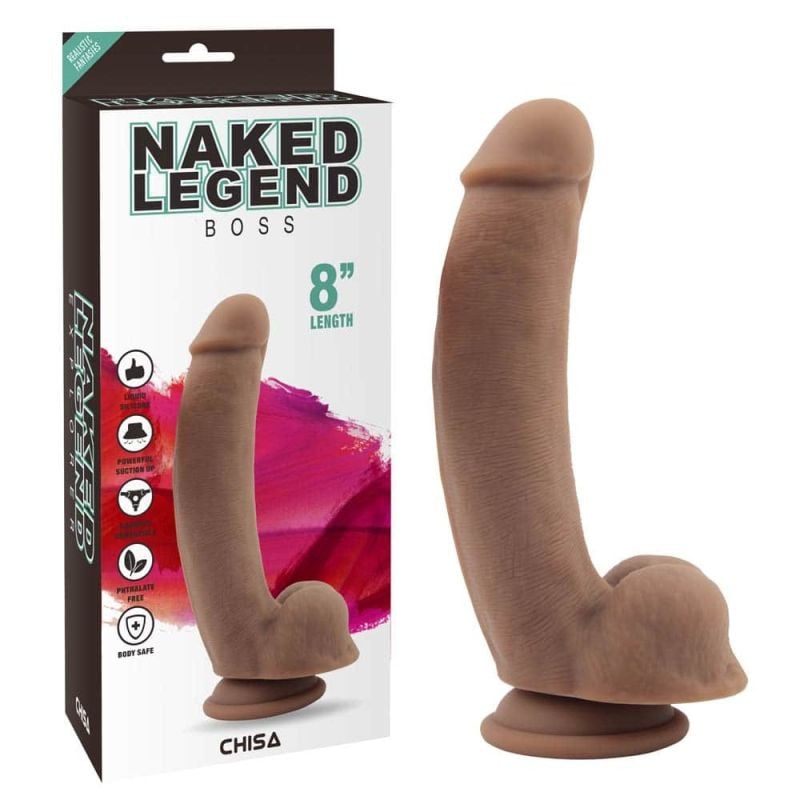 Dildo Boss-Brown (20.5cm) in SexShop KUR Romania