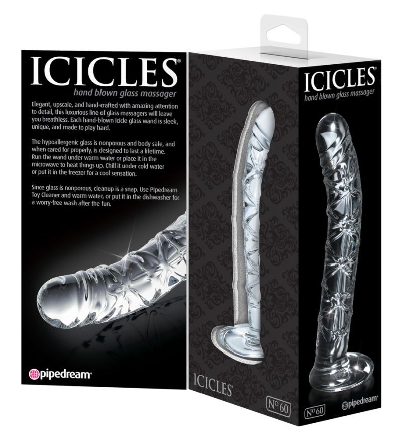 Dildo din sticla No. 60 (16.5cm) - 2 | YEO