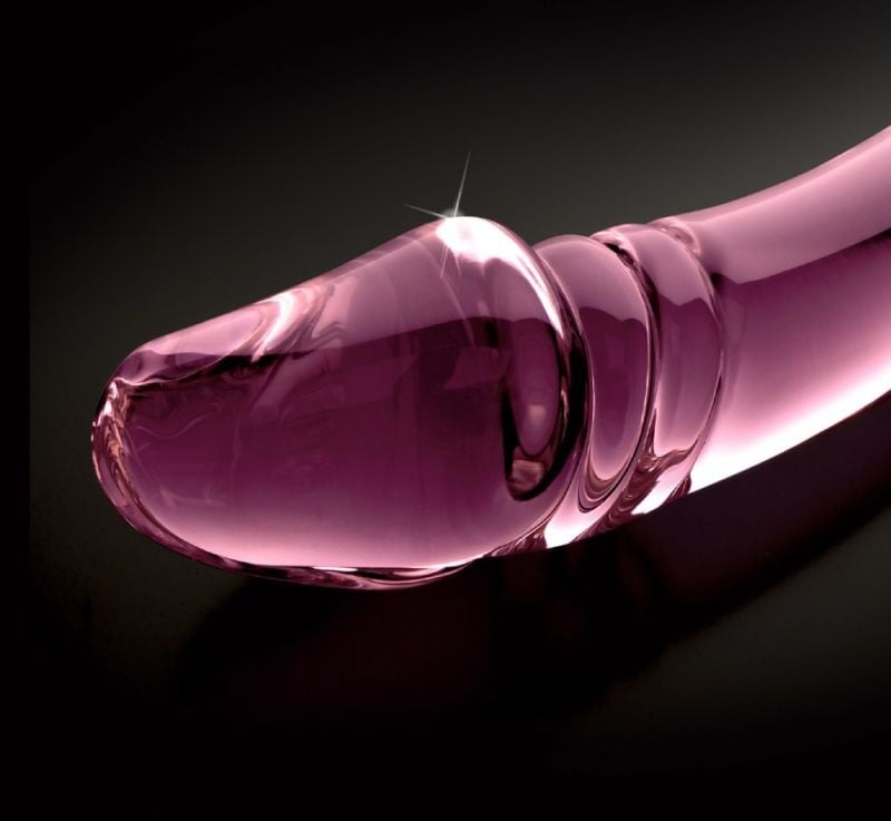 Dildo din sticla suflata manual Glass dildo No. 57 (12cm)