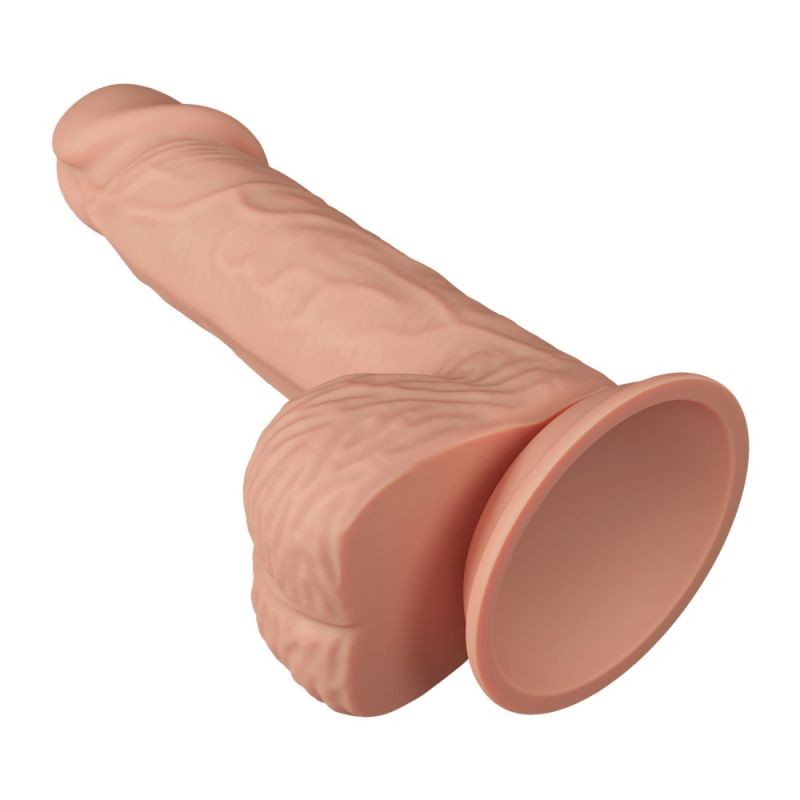 Dildo forma realista de penis prevazut cu ventuza Soft Beautiful Catoblepas (20.6cm) - 2 | YEO