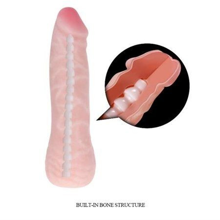 Dildo natural flexibil 15cm