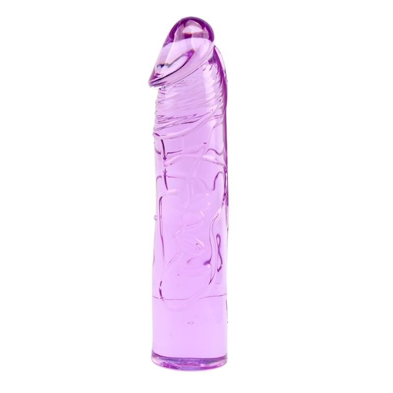 Dildo Realist jelly Ding Dong, Mov (17.5cm)