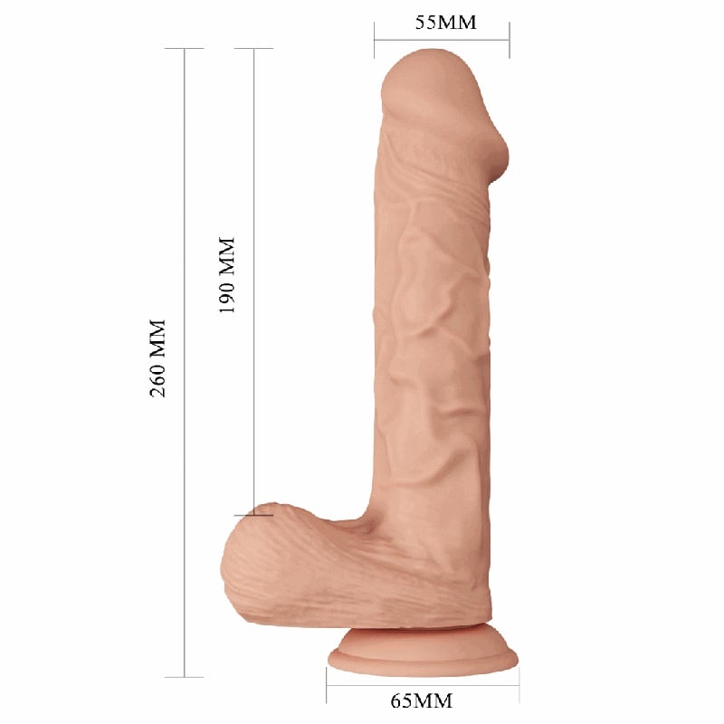 DILDO SOFT BEAUTIFUL BERGRISI (26cm)