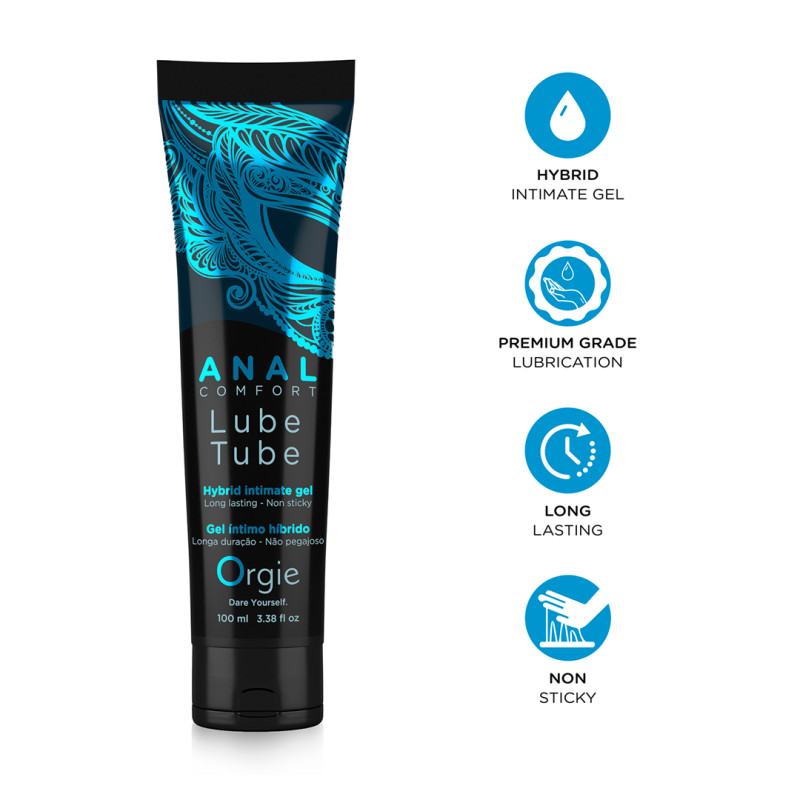 LUBE TUBE ANAL COMFORT 100 ML