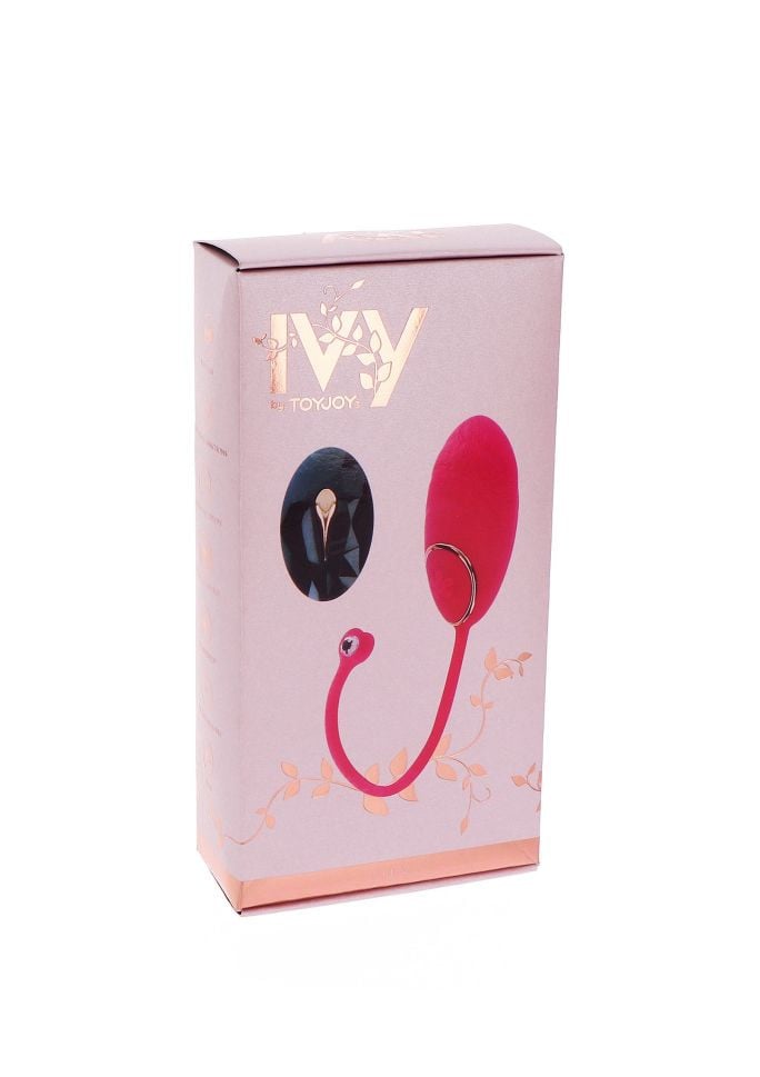 Ou vibrator cu telecomanda wireless Lily Remote Egg, pink (19.3cm)