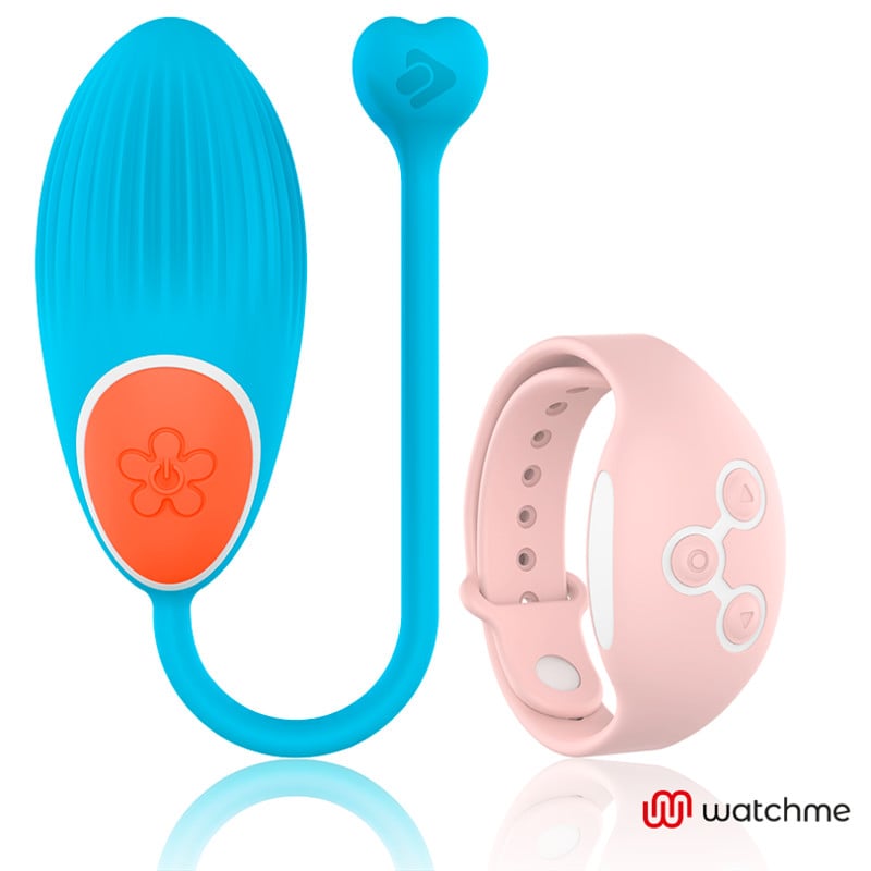 Ou vibrator Inteligent Wearwatch - Wearwatch - Watchme technology remote control Egg culoare blue / pink - 1 | YEO