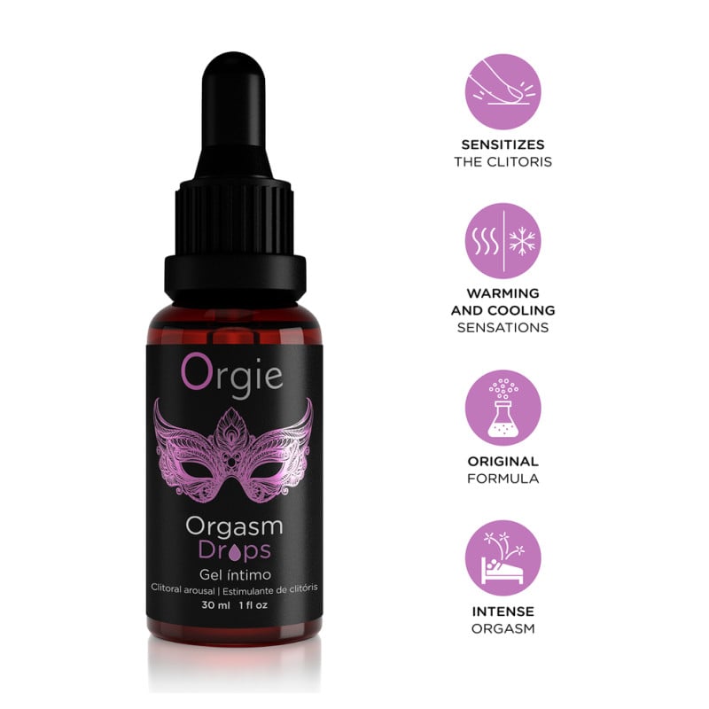 Picaturi stimulatoare Orgasm Drops Clitoral Arousal, 30ml