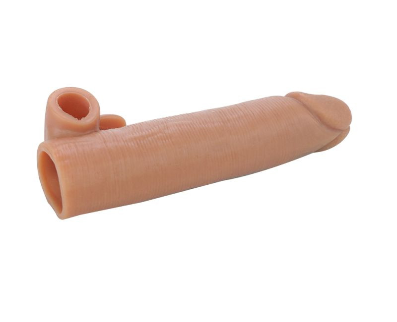 Prelungitor Penis +4 cm cu Glont Vibrator (14.5cm) - 1 | YEO