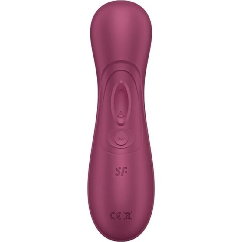 Stimulator clitoris cu unde de presiune Pro 2 Generation 3 with Liquid Air wine red - 3 | YEO